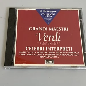 CD Musica Classica I grandi maestri VERDI - Emi Records  - Imagen 1 de 2