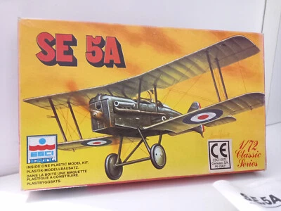 ESCI 9016 VINTAGE CLASSIC SERIES 1/72 BIPLANO SE 5A SCALA 1/72 - Immagine 1 di 3