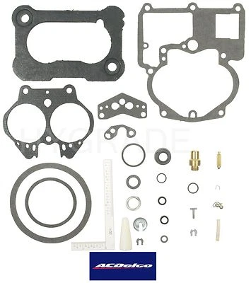 KIT CARBURADOR AC DELCO CHEVROLET OLDSMOBILE PONTIAC BUICK 2 BARRILES CARBURADOR Foto 1 de 2