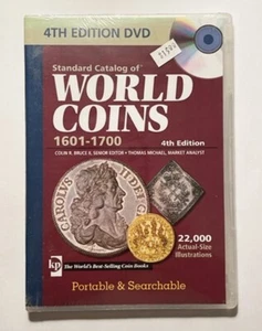 2009 Standard Catalog Of World Coins 1601 - 1700 On DVD New Old Stock - L@@K - Picture 1 of 2