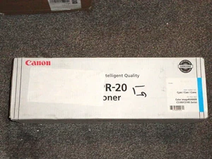 NEU ORIGINAL CANON GPR 20 CYAN DRUCKER TONERKARTUSCHE C 5180 5180i BILDLÄUFER - Bild 1 von 7