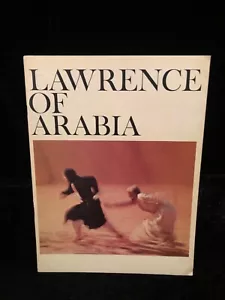 Original 1963 Lawrence Of Arabia Movie Program Peter O'Toole, Omar Sharif - Picture 1 of 1
