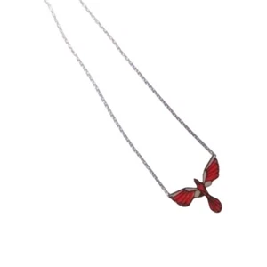 Creative Phoenixs Hummingbird Necklace Portable Accessory for Evening Event - Picture 1 of 8