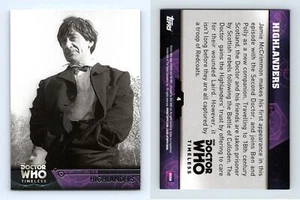 Highlanders #4 Doctor Who Timeless 2016 Topps Trading Card - Picture 1 of 1