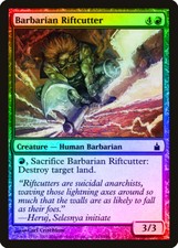 Barbarian Riftcutter FOIL Ravnica: City of Guilds NM Red Common CARD ABUGames