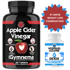 Angry Supplements Rapid Weight Loss Apple Cider Vinegar 60ct + Weekend Cleanse!