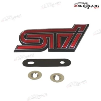Original Subaru - Placa de identificación emblema parrilla delantera para Impreza STi 2.5L 11-14 Foto 1 de 4