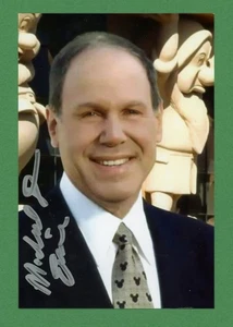 Michael Eisner former CEO The Walt Disney Company Signed 4x6 Color Photo E28300 - Picture 1 of 1