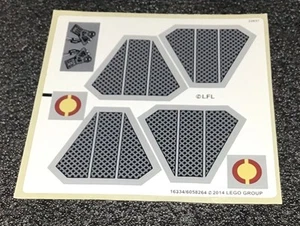 NEW LEGO 75038 Sticker Sheet ONLY Stickers Parts Pieces Set Jedi Interceptor - Picture 1 of 1