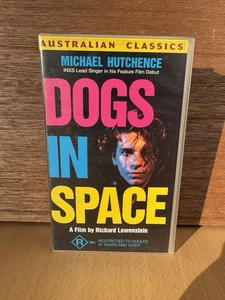 DOGS IN SPACE - Michael Hutchence / Chris Haywood - PAL VHS VIDEO RARE (VGC/NM) - Picture 1 of 7