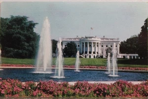 Washington DC White House Postcard Old Vintage Card View Standard Souvenir Post - Picture 1 of 2