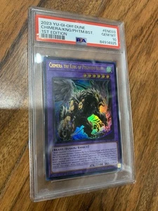 Yugioh! Chimäre der König der Phantombestien - DUNE-DE033 - Ultra Rare - 1. Auflage - Bild 1 von 3