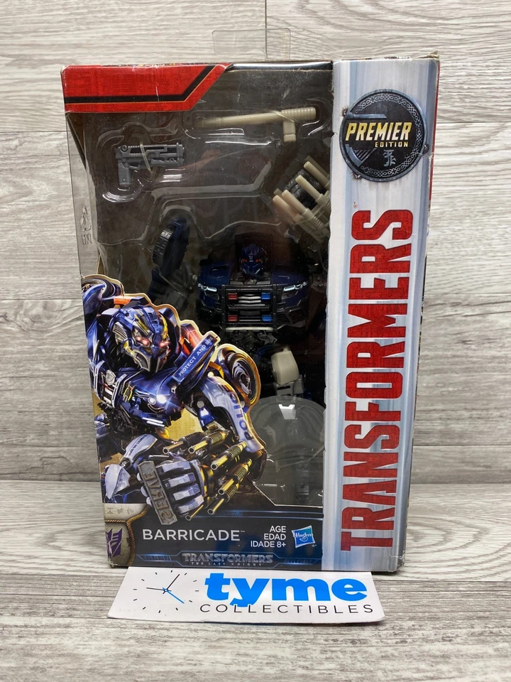 Hasbro Transformers The Last Knight Barricade 2016 edición Premier sellado nuevo Foto 1 de 3