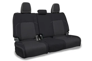Cubiertas de banco trasero PRP asientos B089-03 para Toyota Tacoma 2024 - negro/gris - Imagen 1 de 1