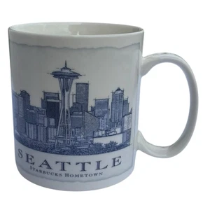 2006 Starbucks Architecture Series Seatlle Starbucks Hometown Coffee Mug 18 Oz - Picture 1 of 4