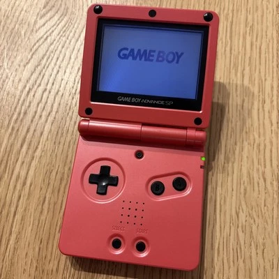 Game Boy Advance SP Console Nintendo SD Gundam Char Edition Limited Japan Tested - Image 1 of 4