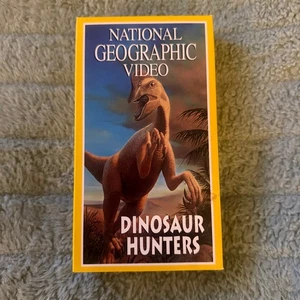 National Geographic VHS Dinosaur Hunters (1997) Documentary Video - Picture 1 of 3