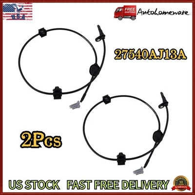 ABS Speed Sensor Set For 2010-2014 Subaru Outback Front ALS1941 27540AJ13A 2 Pcs - Imagem 1 de 4