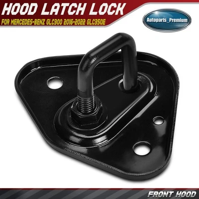 Placa de cierre de capó lateral superior para Mercedes-Benz GLC300 2016-2022 GLC350e Foto 1 de 4