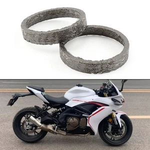 2PCS Joint de tuyau d'échappement pour moto avec processus d'installation effic - Afbeelding 1 van 11