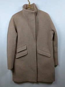 J. Crew Coat Womens Sz 8 Nello Gori Italian Stadium Cloth Cocoon Wool Blend - Picture 1 of 7