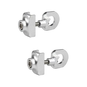 Juego de 2 Tensores de Cadena Trabajo Metal Regulador Aluminio Bicicleta Ciclismo Accesorios - Imagen 1 de 12