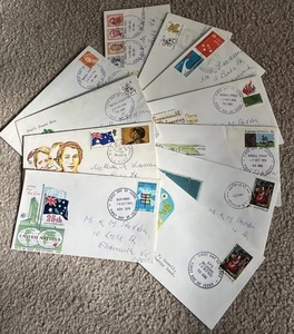 1970 SET 11 DECIMAL STAMP FIRST DAY COVERS ALL DIFFERENT - GOING CHEAP #P18 - Picture 1 of 1
