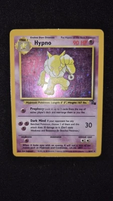 1999 Hypno Holo Rare Fossil Set #8/62 WOTC Vintage Pokémon Card MP - Image 1 of 2