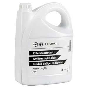 5L ORIGINAL Opel Kühlerfrostschutz DEX-COOL Premix Longlife GRÜN/BLAU 95599872 - Bild 1 von 2