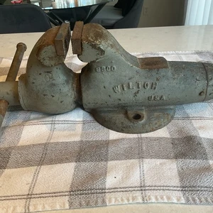 Wilton Bullet Vintage Base Stazionaria Vise 3 pollici ganasce 9300 USA - Foto 1 di 7