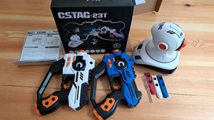 CSTAG-23T Laser Tag Toy With Target Shooting Projector Used Once Boxed Good Gift - Picture 1 of 10