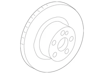 Disco de freno ventilado original Mercedes-Benz 221-421-18-12-07 Foto 1 de 2