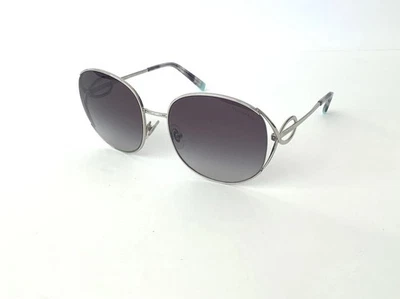 Gafas de sol TIFFANY & CO plateadas negras grises degradadas TF3065 6001/3C 56 18 135 3N Foto 1 de 4