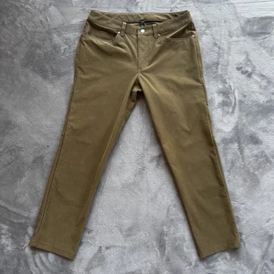 Lululemon Pants Mens 32 Brown ABC Slim Fit Khaki Casual Stretch Commuter - Picture 1 of 12