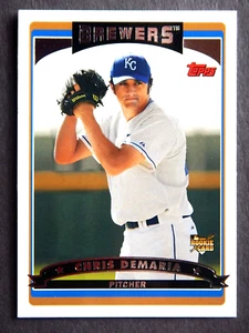 Chris Demaria (RC) #317 Topps #2006 Baseball Card (Milwaukee Brewers) LN - Picture 1 of 2