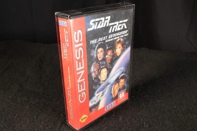 Sega Genesis Star Trek: The Next Generation – Echoes from the Past CIB vintage - Image 1 of 4