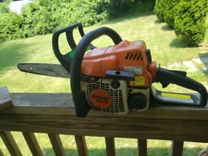 Stihl MS 170 MS170 Chainsaw With 14" Bar Only No Chain For Parts - Picture 1 of 22