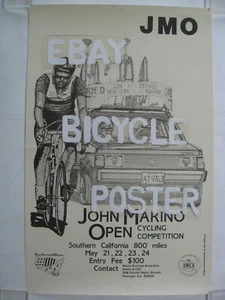 Fahrradposter John Marino offen/RAMM '83 - Bild 1 von 5
