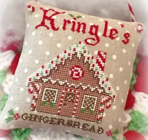 Kringle's Gingerbread Counted Cross Stitch Pattern by Sugar Stitches Design - Picture 1 of 2