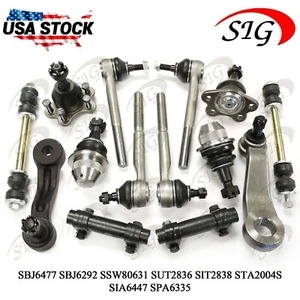 Kit de 14 piezas de barra estabilizadora de extremo de rótula delantera para Chevy K1500 1995-1999 4x4 - Imagen 1 de 10