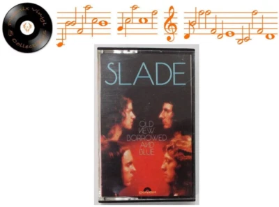 Slade Old New Borrowed And Blue Cassette Tape Album – EX - Image 1 of 4