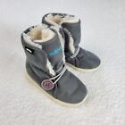 NATIVE Shoe AP Luna Grey Toddler Kids Warm Winter Snow Boots 7T US / 23 EUR