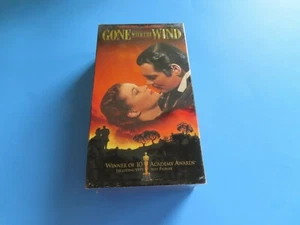 “Gone With The Wind” w/Clark Gable & Vivian Leigh; VHS/Sealed - Picture 1 of 2