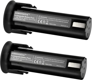 2Pack 2.4V 2000Mah Nicd Backup Battery for Milwaukee 48-11-0100 6550-20 - Picture 1 of 12