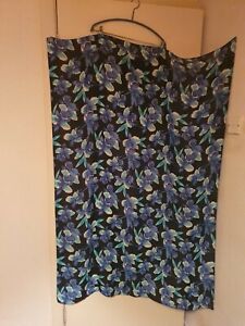 BEACH Ladies NAVY Mix Blue FLORAL Scarf - One Size.