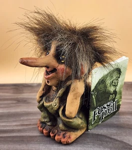 Estatuilla Fosse Troll vintage de Noruega con etiqueta nueva con etiquetas - Art.150 - Imagen 1 de 11