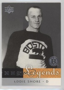 2001-02 Upper Deck Legends Eddie Shore #2 HOF