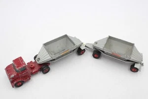 Matchbox King Size No K-4 Fruehauf Hopper, with 2nd Hopper - Orig. Tires - Picture 1 of 3