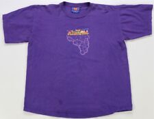 Rare Vintage SONIC Flavors of Sonic Slushes Grape Fruit T Shirt 2000s Purple XL