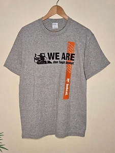 Official Bobcat One Tough Animal T-Shirt - Grey T-shirt - S, M, L, XL, 2X & 3X - Picture 1 of 3